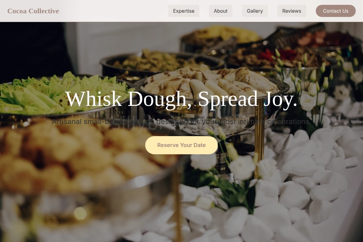 Small-batch Catering
