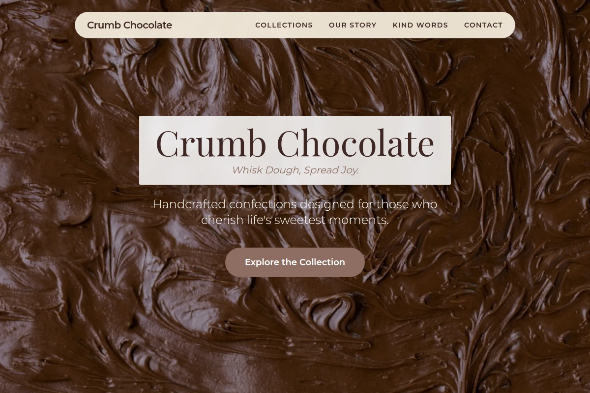 Crumb Chocolate