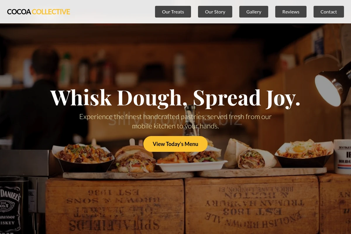Handcrafted Food Truck
